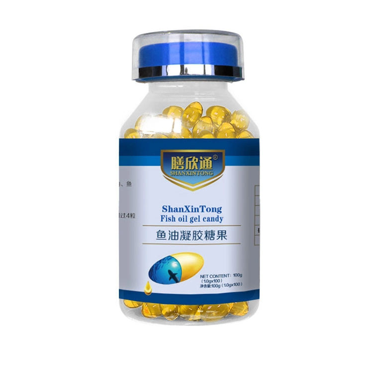 Salmon Oil Omega 3 Fish Oil Soft Capsule Marine Lipid Concentrate